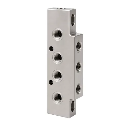 Piezas mecánicas del colector de control de fluidos