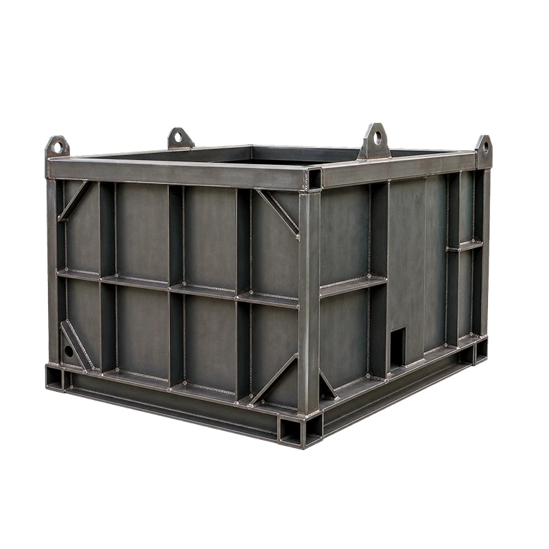 Caja de acero estructural / Recinto de placas soldadas